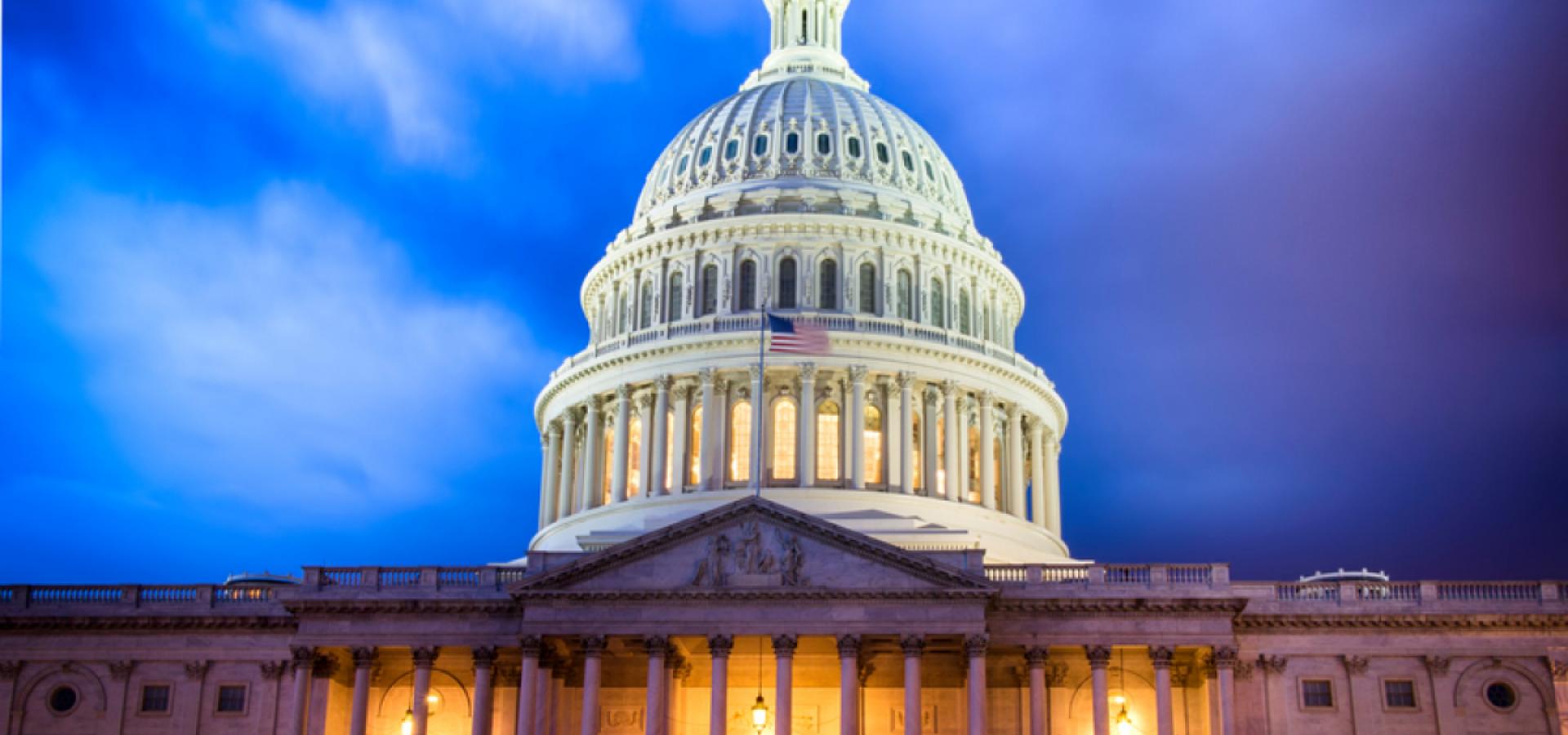 U.S. Capitol Building at Twighlight